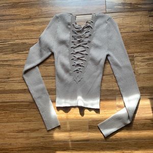laced up top
